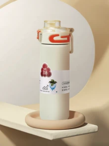 500ml Temperature Display Vacuum Insulated Water Bottle - Hot & Cold Beverage - Travel Tumbler - Perfect For All Seasons - Premium Stainless Steel Material, Large Capacity, Easy To Carry, Suitable For Business, Commuting, Office And Travel, Unisex, Comes With Portable Bag, Ideal For Back To School - Default - View 15