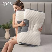 Neck & Cervical Pillows - White - View 6