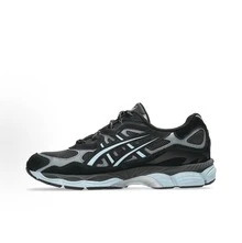 ASICS Gel-NYC Sneakers - Authentic Unisex Retro Lifestyle Running Shoes | Viral 2026 Sportstyle Urban Trainers | Premium Gel Technology Cushioning | Durable Suede & Mesh Performance Footwear | Classic Comfort Daily Sneakers - 藍灰色 - 查看 1