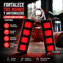 Adjustable Hand Grip Strengthener | Finger, Wrist, And Forearm Exerciser With Resistance - Red - View 4