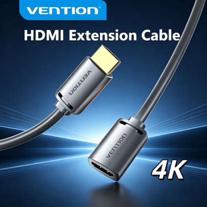 VENTION HDMI Extension Cable Male To Female 4K HD Cord For TV Stick Laptop PC