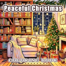 Sweet Christmas House Coloring Book: Cute Candy Cane Gingerbread Cottage With Snow Icicles, Mini Decorated Xmas Tree & Lollipop Roof, Whimsical Sweet Holiday Illustrations For Kids & Adults Festive Stress Relief - JX-863-sweet Christmas House - View 11