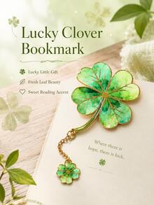 1 Piece Aesthetic Leaf Metal Bookmark, Novelty Hollow Page Marker, Must-Have For Book Lovers, Elegant Reading Accessory, Unique Gift For Reading Enthusiasts - Maple Leaf - View 6