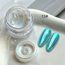 0.3g/片 美甲月光珍珠粉 天空鏡月光粉 仙女極光粉 冰透魔鏡偏光粉「天空之境系列」 - 彩色 - 查看 12
