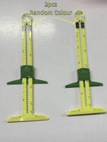 1pc High-Quality 5-In-1 Nancy Measuring Sewing Tool Kit, Includes Sliding Gauge Ruler, Markable Tool For Home Sewing, Quilting, Crafts - Durable Materials, Measurement Guide Markings, Multi-Function Sewing Accessories - Green - View 16