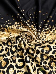 Summer New Fashion Women's One-Piece Swimsuit, Leopard Print Spaghetti Strap Swimwear, Perfect For Beach Vacation And Party - Multicolor - View 6