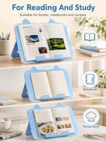 Multifunctional Foldable Reading Stand, Suitable For Books, Smartphones, Tablets And Laptops, Ideal For Students Learning, Office Work, Travel, Can Stably Support Reading Materials And Devices - One Size - View 8