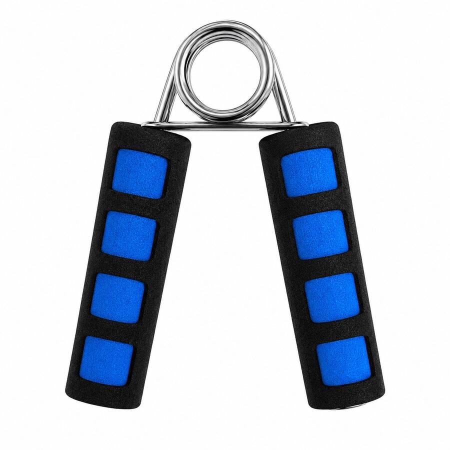 Adjustable Hand Grip Strengthener | Finger, Wrist, And Forearm Exerciser With Resistance - Blue - View 1