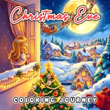 Sweet Christmas House Coloring Book: Cute Candy Cane Gingerbread Cottage With Snow Icicles, Mini Decorated Xmas Tree & Lollipop Roof, Whimsical Sweet Holiday Illustrations For Kids & Adults Festive Stress Relief - JX-863-sweet Christmas House - View 14