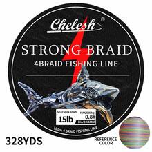 Chelesh 1000 Yards/914 Meters, 4-Strand Braided PE Fishing Line, Available In Color And Olive Green, Fishing Tools, Fishing Gift - Multicolor - View 55