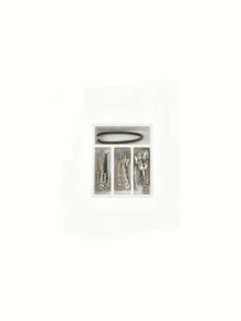 14PCS/Set Mini Tableware Set With Storage Box - Realistic Plastic Tableware And Cutlery, Suitable For Dollhouse, Cafe Or Home Decor, Includes Forks, Knives, Spoons, DIY Theme Restaurant Display - A - View 11
