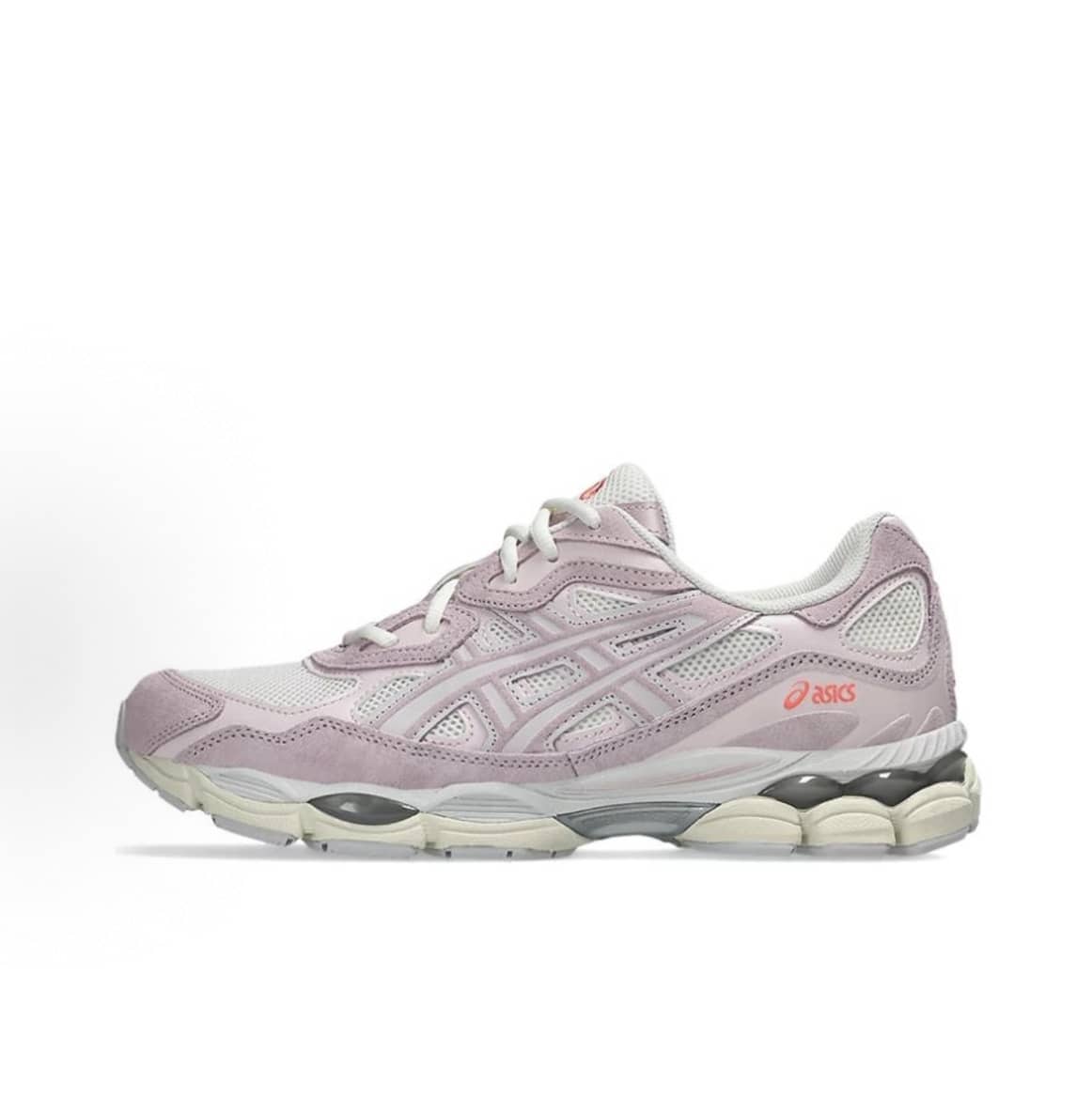 ASICS Gel-NYC Sneakers - Authentic Unisex Retro Lifestyle Running Shoes | Viral 2026 Sportstyle Urban Trainers | Premium Gel Technology Cushioning | Durable Suede & Mesh Performance Footwear | Classic Comfort Daily Sneakers - 淺粉色 - 查看 1