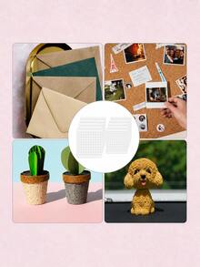 1500 piezas/100 piezas - Pegatinas de puntos adhesivos redondos de espuma EVA blanca, puntos de pegamento de doble cara para manualidades, decoración de bodas, pared de fotos, manualidades DIY para fiestas temáticas, adornos para cupcakes y arreglos florales - Blanco - Ver 7