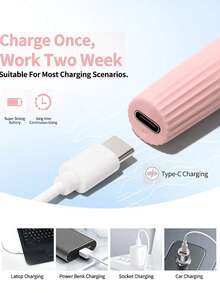 Handheld Mini Portable Rechargeable Nail Light With Display Screen, One-Line Light Therapy Lamp, Fast Drying, Non-Blackening, Rechargeable Mini Handheld Nail Light Therapy Machine, One-Line Light Fast Drying Set, Convenient Rechargeable Mini Handheld Nail Light - Multicolor - View 3