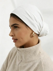 2pcs/1pc Women's Basic Solid Color Headscarf, Multi-Functional Elastic Headband, Modal Fabric, Comfortable And Soft, Suitable For Daily Wear, Sports And Yoga Activities - Multicolor - View 13