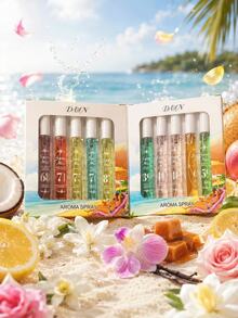 10pcs Brazil Series Fragrance Gift Set, Includes 10 Unique Designs, Limited Edition Indoor/Outdoor Air Fresheners, Multi-Layer Design Enhances Well-Being, Long-Lasting Natural Fresh Scent, Charming Must-Have - Multiple Fragrances - View 10