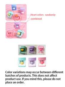 1/2pcs Macaron Color Pencil Sharpener, Heart Decorated Pencil Sharpener, Transparent With Lid Pencil Sharpener, Macaron Color, Pencil Sharpener, Rotating Pencil Sharpener, Transparent With Lid Pencil Sharpener, Back To School Essential, Gift For Family And Friends, Back To School Essential, Teacher Gift - Multicolor - View 11