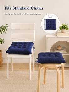Soft Breathable Modern Square Seat Cushion, Comfortable Dining Chair Pad, Suitable For All Seasons, Fashionable Home/Office/Dining Chair Pad, Bohemian Style Floor Mat/Tatami Seat Cushion, Multi-Functional Seat Pad - one-size - View 4