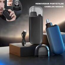 Nose, Ear, And Face Hair Trimmer/Epilator - Portable, Rechargeable Electric - Black - View 7
