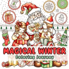 Sweet Christmas House Coloring Book: Cute Candy Cane Gingerbread Cottage With Snow Icicles, Mini Decorated Xmas Tree & Lollipop Roof, Whimsical Sweet Holiday Illustrations For Kids & Adults Festive Stress Relief - JX-863-sweet Christmas House - View 13