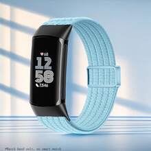 Elastic Magnetic Nylon Loop Soft Strap For Charge 6/Charge 5 Band,For Charge 6 5 Sport Smart Watch Stretchy Replacement Band Women Men - Charge 6/5 - View 21