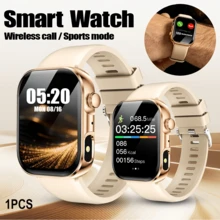 AQMWWG Jam Tangan Pintar Olahraga yang Ditingkatkan dengan Fungsi Senter, Notifikasi Panggilan/Pesan Nirkabel/Berbagai Mode Olahraga/Kamera, Musik, Alarm, Cuaca, Wallpaper yang Dapat Disesuaikan, Desain Modis, Layar Definisi Tinggi, Cocok untuk Penggunaan Sehari-hari dan Hadiah Liburan. - View 9