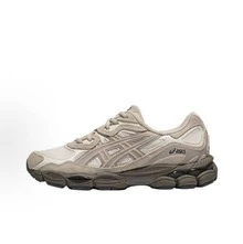ASICS Gel-NYC Sneakers - Authentic Unisex Retro Lifestyle Running Shoes | Viral 2026 Sportstyle Urban Trainers | Premium Gel Technology Cushioning | Durable Suede & Mesh Performance Footwear | Classic Comfort Daily Sneakers - 卡其色 - 查看 1