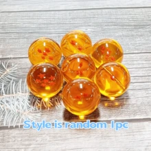 Starry Sky Crystal Ball Set 1pc Transparent Spherical Display Ball Blue Orange Collectible Desktop Decor Fantasy Style Room Ornament Birthday Gift Back To School Gift Holiday Gift - Multicolor - View 9