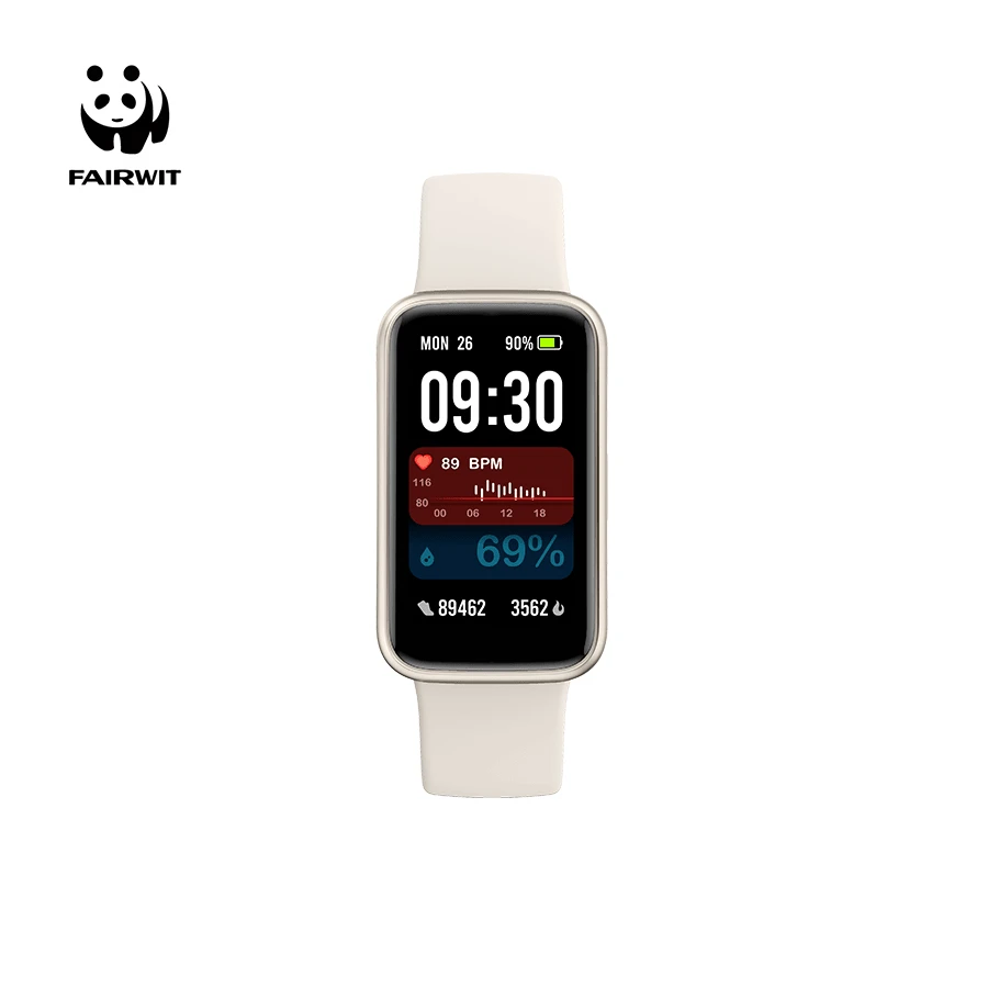 PANDA IDB05 Full Touch Smart Watch, Supports Multi-Language, Bluetooth Calls, SMS Notifications, Pedometer, Music Control, Remote Camera, Alarm, Flashlight And More Multi-Function Smart Watch, 3ATM Waterproof For Swimming, Supports 100 Sports Types, Compatible With Android/IOS Phones