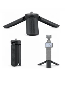 Mini Foldable Tripod With 1/4'' Screw, Mini Portable Desktop Tripod, Outdoor Shooting Handheld Camera Mount With Dual Claw Action Camera Adapter, Compact And Portable, Suitable For Pocket 40/Pocket 3, Osmo Action 5 Pro/4 And Other Cameras, Phone Holder, Webcam And LED Light, Perfect For Vlogging And Travel, Essential Gift For Photography Enthusiasts - View 7