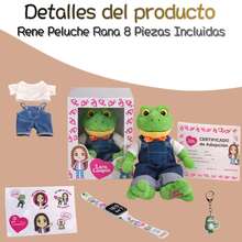 Lara Campos Kids Plush Interactive Toy Figures - 綠色 - 查看 3