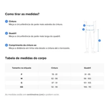 Calça Térmica Difai X UV - Preto - Visão 2