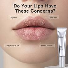 BARUBT Essence Bibir Kolagen Peptida, Formula Ringan yang Melembapkan, Kilau Alami, Melembapkan Bibir Kering, 10g - Fruity - View 1