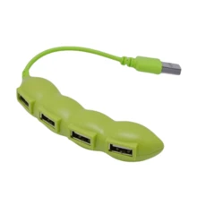 1pc Fun Banana Shaped USB 2.0 Hub, 4 Port USB Hub/USB Splitter/USB Extender, Compatible With Laptop, U Disk, Hard Drive, Game Console, Printer, Camera, Keyboard, Mouse - Multicolor - View 10
