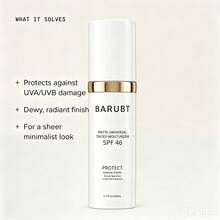 BARUBT Universal Tinted Moisturizer Combines Lightweight Hydration With A Natural-Looking Tint For An Effortless Everyday Beauty Routine. - Matte Color - View 5