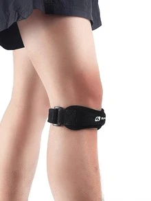 Adjustable Patella Knee Strap Breathable Neoprene Knee Support Band Shock Absorbing Sports Protector For Running Cycling Basketball Outdoor Workout - Multicolor - View 10