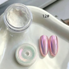 0.3g/片 美甲月光珍珠粉 天空鏡月光粉 仙女極光粉 冰透魔鏡偏光粉「天空之境系列」 - 彩色 - 查看 27
