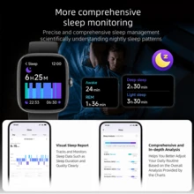 PANDA IDW29 New Unisex Smartwatch, 1.83-Inch Touch Screen, Bluetooth APP Control, Multiple Sports Modes, Fitness Tracking, Customizable Watch Face, Bluetooth Calling, Message Notifications, Daily Activity Monitoring, Suitable For Gifts, Sports, School And More - Black - View 10