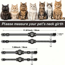 Cat GPS Tracking Collar, Compatible With IOS And Android, Waterproof Electronic Pet Tracker - Multicolor - View 3
