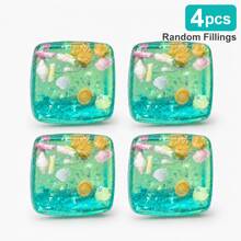 Infant & Toddler Ocean Theme Soft Cute Toy Blocks, Transparent Shiny Appearance, Shell & Fish Decor Design, Suitable For Birthday Gifts, Party Favors, Children's Small Gifts - Multicolor - View 15