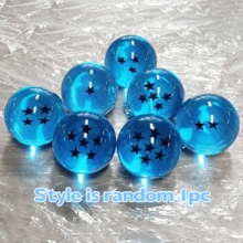Starry Sky Crystal Ball Set 1pc Transparent Spherical Display Ball Blue Orange Collectible Desktop Decor Fantasy Style Room Ornament Birthday Gift Back To School Gift Holiday Gift - Multicolor - View 8