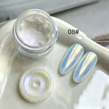 0.3g/片 美甲月光珍珠粉 天空鏡月光粉 仙女極光粉 冰透魔鏡偏光粉「天空之境系列」 - 彩色 - 查看 13