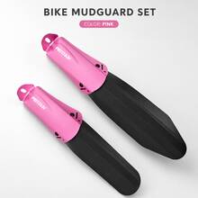 MOTSUV 1 Pair Folding Mountain Bike Mudguards, Aluminum Alloy Front And Rear Rain Guards, Bicycle Mud Fender Accessories - Multicolor - View 13