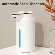 DONASIRA 1pc 420ML Large Capacity Low Noise High Definition Display Screen 6-Level Adjustable Foam/Liquid Control Touch Infrared Sensor Automatic Soap Dispenser Hand Wash Pump Shampoo Bottle, Suitable For Kitchen And Bathroom - Multicolor - View 2