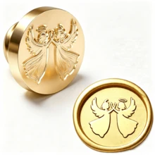 1pc Snowflake/Moon/Fox/Dragon/Happy Birthday/Crane/Leopard Brass Wax Seal Stamp Head (Handle Not Included) Suitable For Wedding Party Invitation Envelopes Cards Gift Packaging - Single Piece - View 26