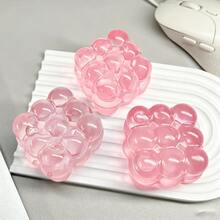 1件透明方塊麥芽糖慢回彈柔軟手偶玩具，適合兒童角色扮演、故事講述、感官互動遊戲禮物，隨機款式與包裝 - 彩色 - 查看 5