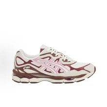 ASICS Gel-NYC Sneakers - Authentic Unisex Retro Lifestyle Running Shoes | Viral 2026 Sportstyle Urban Trainers | Premium Gel Technology Cushioning | Durable Suede & Mesh Performance Footwear | Classic Comfort Daily Sneakers - 奶油粉紅色 - 查看 2