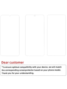 3pcs Tempered Glass Screen Protector, Compatible With Huawei/Honor, High Definition, High Transparency, High Hardness, Anti-Fall, Anti-Scratch, Anti-Fingerprint, Easy Installation, No White Edges, No Bubbles, Phone Case Friendly - Clear - View 11