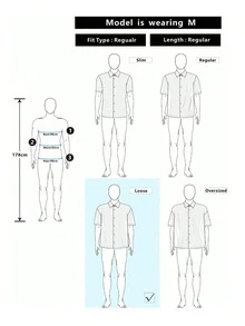 GloMan 男士亞麻混紡藍白條紋鈕扣短袖襯衫，夏季透氣海灘度假、辦公通勤、商務、返校適用，送給丈夫 - 藍白色 - 查看 7