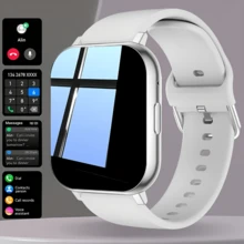 Unisex Smart Watch - Wireless Call/SMS/Multiple Sports Modes/Remote Photo/Fitness Tracker, Compatible With Android And IOS Systems, USB Charging, Alloy Case/Silicone Strap, Fashionable And Modern, Clear Screen Display, Perfect Gift For Men/Women/Partners/Parents - View 15